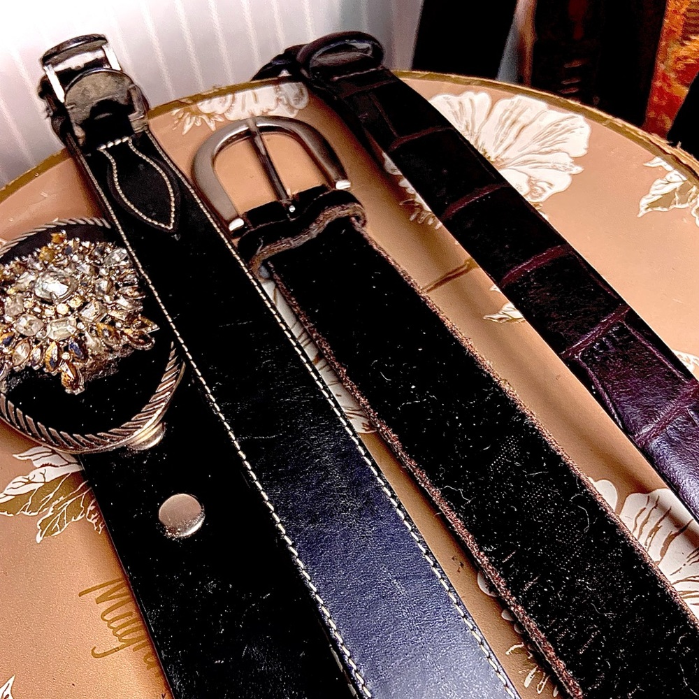 Group of belts (black)